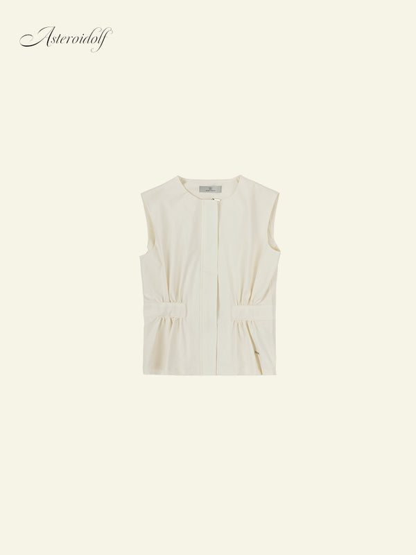 Limitless Golf Vest | Birdie White