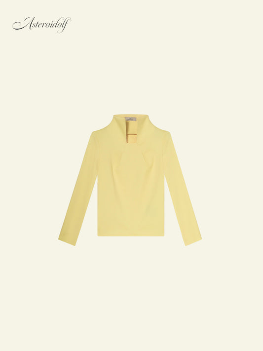 Equestrian Classic Long Sleeve｜Icing Yellow
