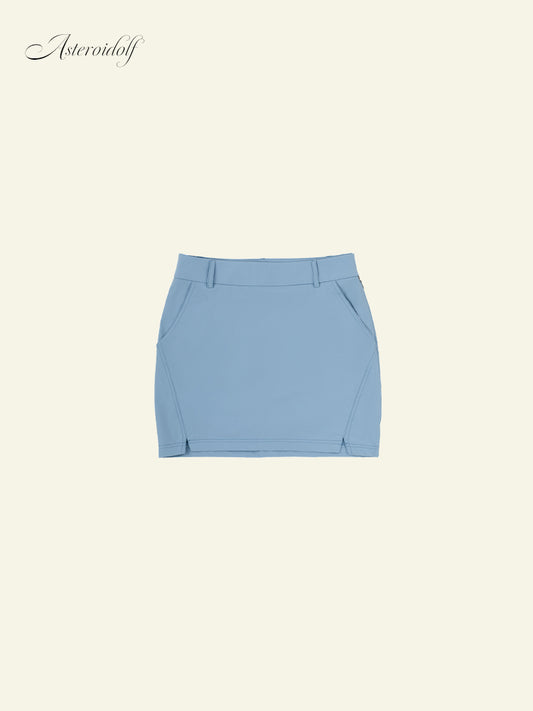 W Proof Short Skirt | Serene Blue