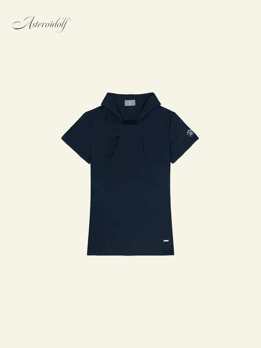Classy Short Sleeve Top | Duke Classic Blue