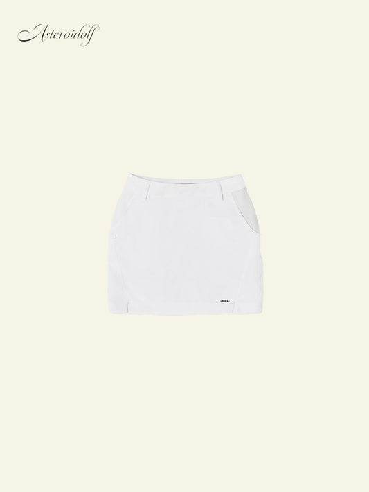 Poshy Dynamic Golf Miniskirt| Sliver Moon