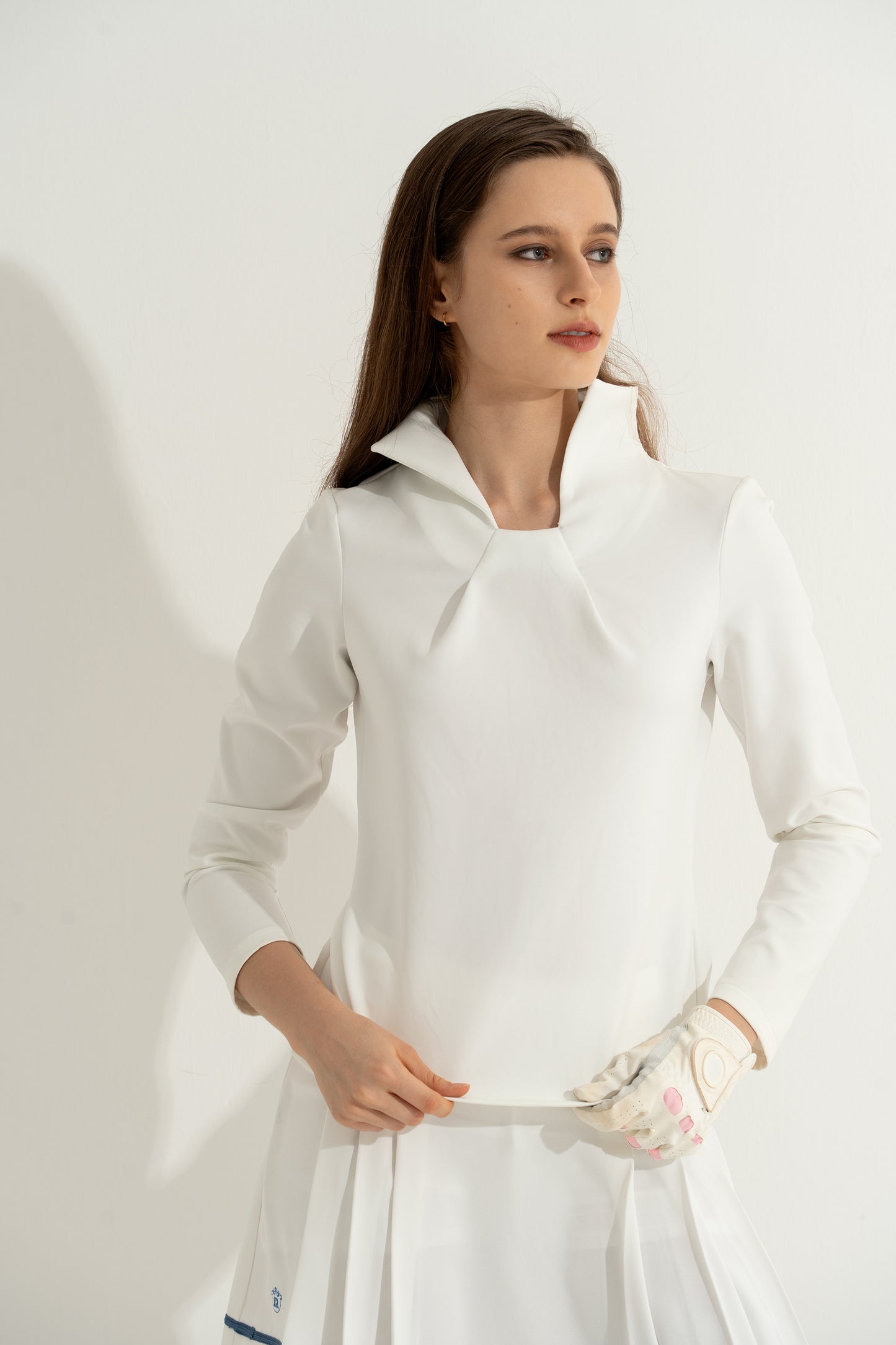 Equestrian Classic Long Sleeve |Lucent White